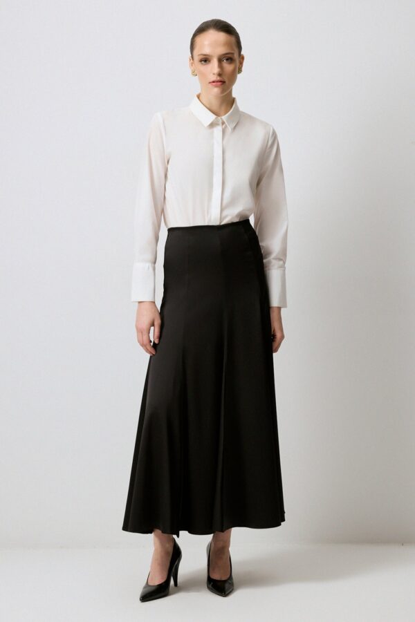 SATIN SKIRT