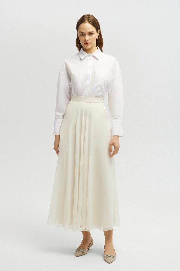 CHIFFON SKIRT - Image 4