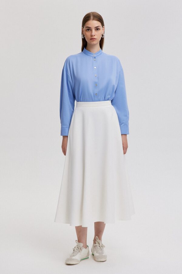 GABARDINE SKIRT
