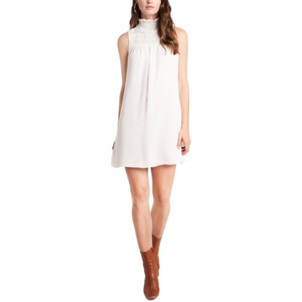 1.State Womens High Neck Short Mini Dress - Image 2