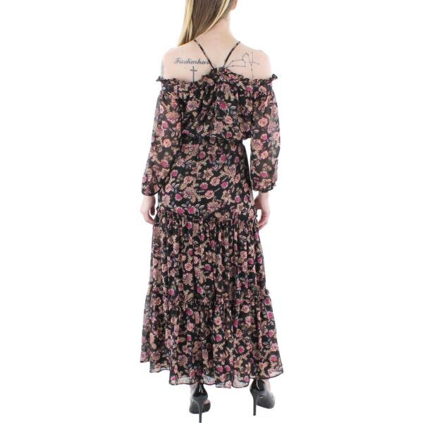1.State Womens Floral Smocked Midi Dress - Image 2